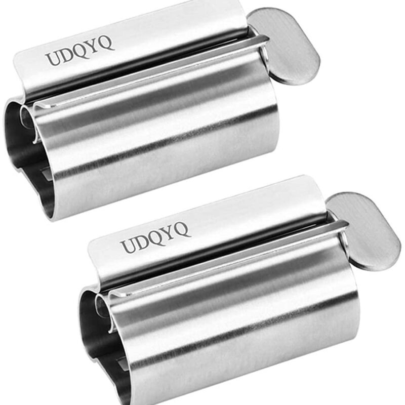 2Pack Toothpast Squeezer  Stainless Steel Tube Squeezer Roll UDQYQ