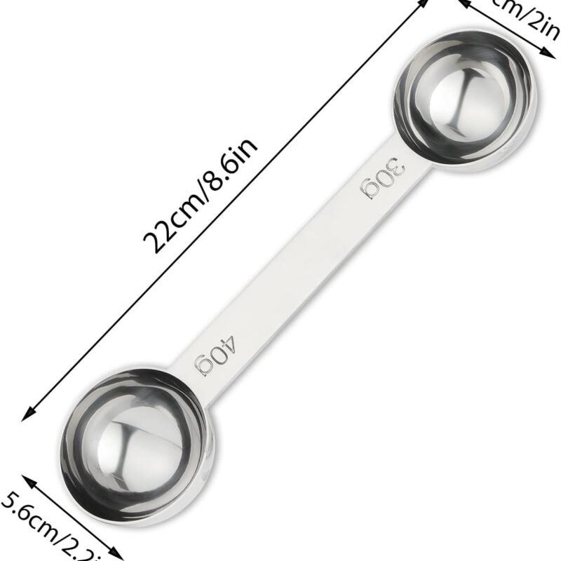 Stainless Steel Measuring Spoons Coffee Scoop